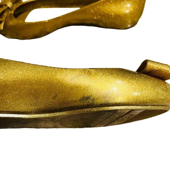Melissa Space Love + Jason Wu Glitter Gold Size 8 - Picture 7 of 7